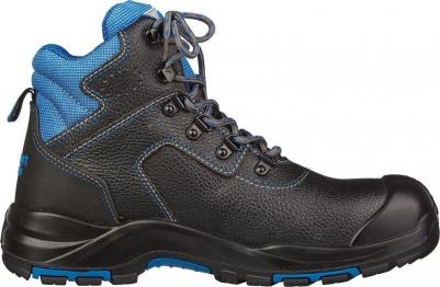 Ботинки рабочие мужские Трекбот 1801 ПУ-нитрил натуральная кожа черные 4640076081099 – фото 1