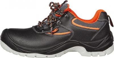 Полуботинки Премиум 1302ПК ПУ-ТПУ натуральная кожа черные с композитным подноском 4640076081334 – фото 5