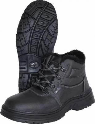 Ботинки Сириус-Титан, кожа, МП, искусственный мех, Нитрил р. 35 122064