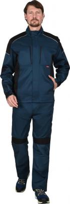 ГОСТ 12.4.280-2014, ТР ТС 019/2011 Куртка двухцветная, прямого силуэта, укороченная, с воротником стойка, с центральной застёжкой на молнию от края 4610293652938