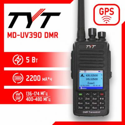 MD-UV390 DMR GPS