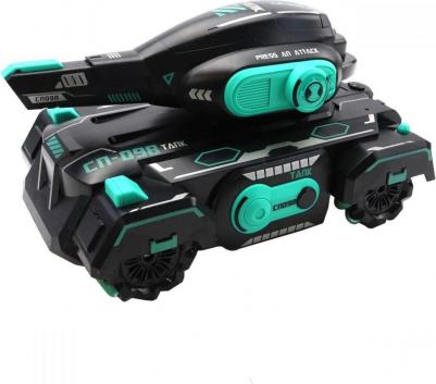 Машинка на радиоуправлении Танк бирюзовый