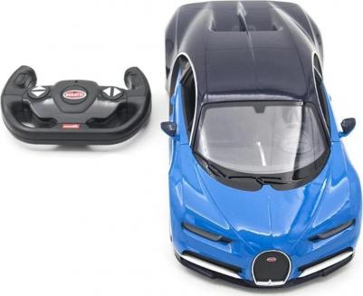 Радиоуправляемая машина Bugatti Chiron масштаб 1:14, синий - 75700E – фото 4