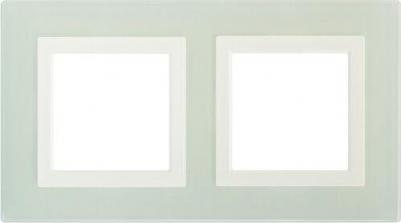 Avanti Светло-зеленый Стекло Рамка 4 модуля – фото 2