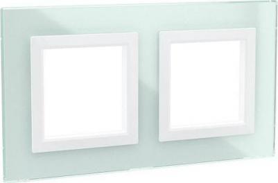 Avanti Светло-зеленый Стекло Рамка 4 модуля