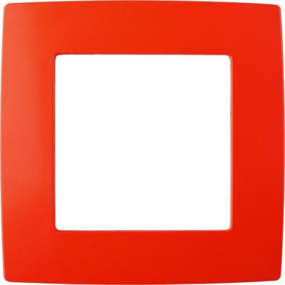 12-5001-23 12-5001-23 Рамка на 1 пост, Эра12, красный, цена за 1 шт