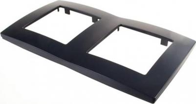 12-5002-05 12-5002-05 Рамка на 2 поста, Эра12, антрацит, цена за 1 шт – фото 4