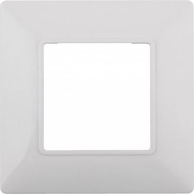 14-5001-01 14-5001-01 Рамка на 1 пост, Elegance, белый, цена за 1 шт – фото 2