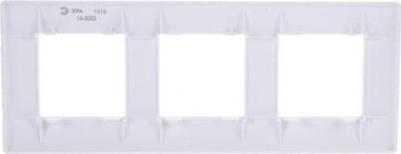 14-5003-01 14-5003-01 Рамка на 3 поста, Elegance, белый, цена за 1 шт – фото 3