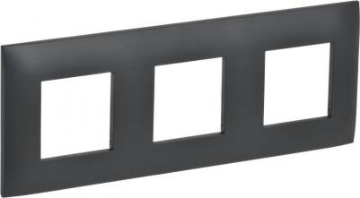 SKANDY Рамка 3-местная SK-F03T титан, цена за 1 шт