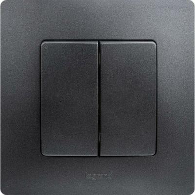 Рамка 1-м Etika антрацит Leg 672581 – фото 9