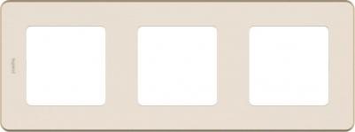 Рамка 3 поста слоновая кость, Inspiria 673951