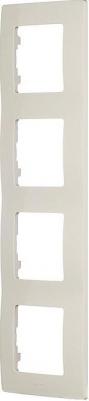Рамка Etika 4 поста слоновая кость 672514 – фото 5