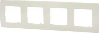 Рамка Etika 4 поста слоновая кость 672514 – фото 13