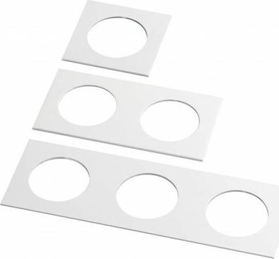 357596 SPOT NT18 249 белый Рамка декоративная к артикулам 357585-357587, 357589, 357909-357910 METIS – фото 2