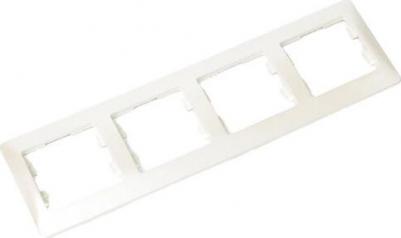 Горизонтальная четырехместная рамка GLOSSA – фото 1