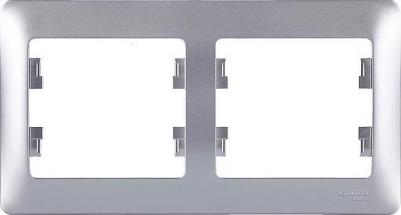 Горизонтальная двухпостовая рамка GLOSSA – фото 1