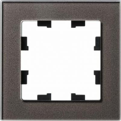 Рамка 1-м ATLASDESIGN NATURE стекло мокко SchE ATN320601 – фото 2