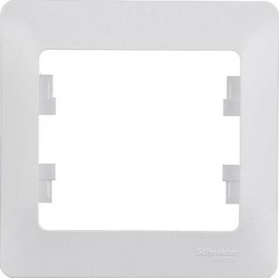 Рамка 1-м Glossa бел. SchE GSL000101 – фото 3