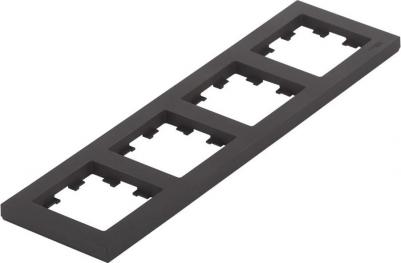 Рамка 4-м ATLAS DESIGN универс. карбон SchE ATN001004 – фото 3