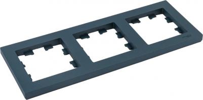 Рамка SE AtlasDesign 3 поста универсальная, изумруд [уп 2 шт] ATN000803 – фото 1