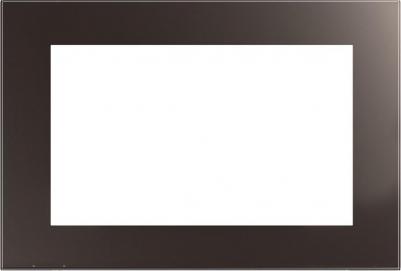 Рамка 2-местная 39569 GFR00-7012-04 шоколад серия Катрин – фото 1
