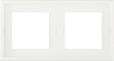 Рамка 2-м ArtGallery IP44 бел. SE GAL440102