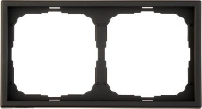Рамка 2-м ArtGallery универс. карбон SE GAL001002