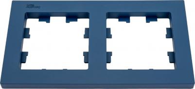 Рамка 2-пост. AtlasDesign универс. аквамарин | код. ATN001102 | – фото 1