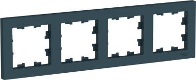 Рамка Schneider Electric AtlasDesign 4-ая Изумруд – фото 2