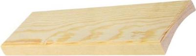 Накладка на бревно деревянная универсальная НБУ 1Пх4 280 мм, сосна, цена за 1 шт – фото 1