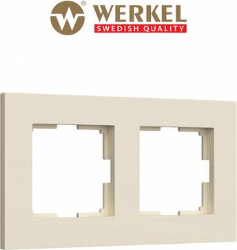 Рамка Slab (a062808) трехместная универсальная айвори матовая IP20 – фото 5