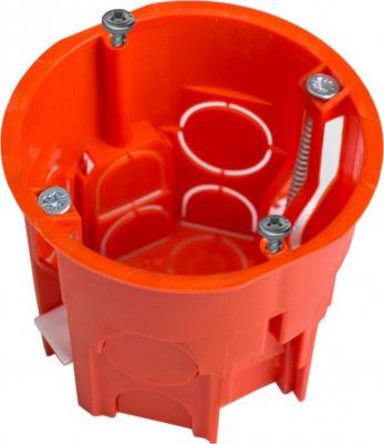 Коробка монтажная при скрытой разводке евростандарт д.гипсокартона, диаметр 74x – фото 2