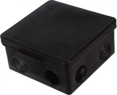 Распаечная коробка КМР-030-014 с крышкой 8 мембранных вводов, IP54, чёрная SQplc-kmr-0 – фото 1