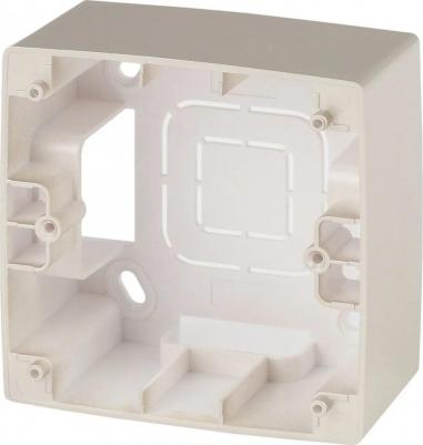 12-6101-04 12-6101-04 Коробка наклад. монтажа 1 пост, Эра12, шампань, цена за 1 шт