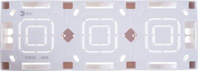 12-6103-03 12-6103-03 Коробка наклад. монтажа 3 поста, Эра12, алюминий, цена за 1 шт – фото 1