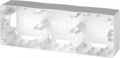 12-6103-03 12-6103-03 Коробка наклад. монтажа 3 поста, Эра12, алюминий, цена за 1 шт