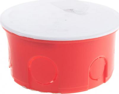 KRT-80-40 Коробка распаячная KRT 80х40мм для твердых стен, крышка IP20, цена за 1 шт