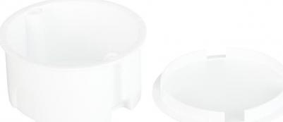 Коробка распределительная для кабель-каналов d80х40 мм IP20 – фото 1