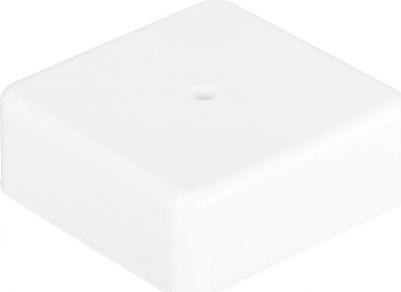 Коробка распределительная наружного монтажа 75х75х28мм белая GE41215-01