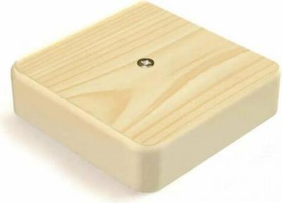 Коробка распределительная наружного монтажа 75х75х28мм сосна GE41215-11 – фото 1