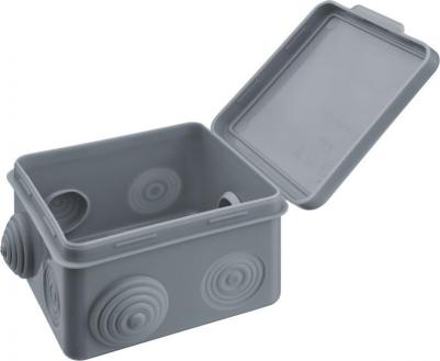 Коробка 93 247 NSS-DB-80-80-50-7-GR распаячная открытого монтажа, цена за 1 шт – фото 1