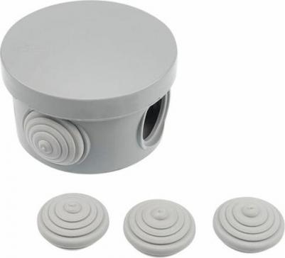 Коробка распаячная ОУ, ? 65х40 мм, IP54 (УПр 65/40.1.3), цена за 1 шт