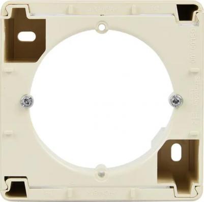 Коробка наружного монтажа Glossa GSL000200 бежевая