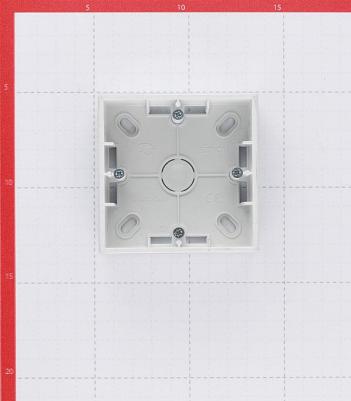 Монтажная коробка для накладного монтажа 1590751-033 – фото 2