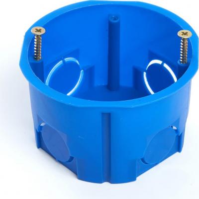 Подрозетник для сплошных стен, синий, EBX20-01-2, цена за 1 шт 4656757762751