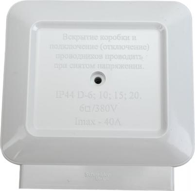 Коробка клеммная 5х6кв. мм 380В 40А IP44 монт. плата Schneider Electric – фото 12