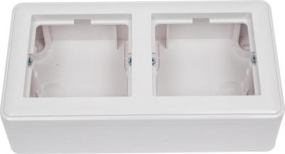 Коробка подъемная W59 двуместная цвет белый – фото 3