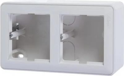 Коробка подъемная W59 двуместная цвет белый