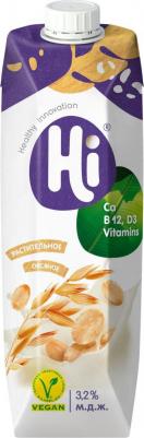 Напиток растительный овсяный 3,2%, 1 л 4600699005438